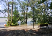 Újra megnyílik a dunakeszi strand, de ma még fertőtlenítenek az árvíz után