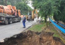 25 méteres csatornát kell cserélni a Fóti úton