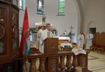 Ünnepi istentisztelet a Szent Imre templomban
