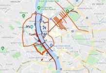 Interaktív rendőrségi térképen a budapesti ünnepi lezárás