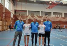 Fiatal dunakeszi tollaslabdázók aranyos sikerei a felnőttek között