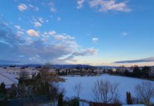 Bár egy nap késéssel, de megjött az idei hó Dunakeszire is