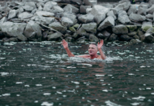 Római tavaszünnepre és dunai úszásra készül Schirilla György Dunakeszinél