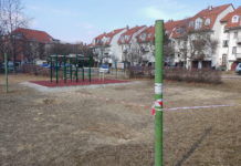 Alaposan elszúrták a fitneszparkot a Madách utcánál a kivitelezők, de már javítják