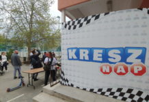 Családi KRESZ-napot rendeztek a Kőrösiben