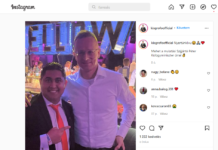 Kis Grofó a Dunakeszin élő külügyminiszterrel közös képpel ünnepelte a Fidesz győzelmét