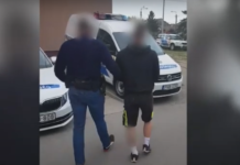 Videón, ahogy lecsapnak a dunakeszi rendőrök