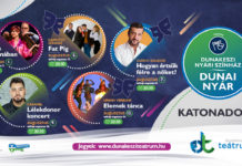 Dunakeszi nyári színház a Katonadombon
