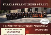 Már kapható a Farkas Ferenc zenei bérlet a következő évadra