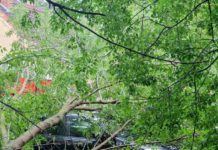 Még mindig munkában a tűzoltók a vihar után