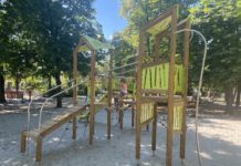 Megújult a Lányi Ferenc park játszótere