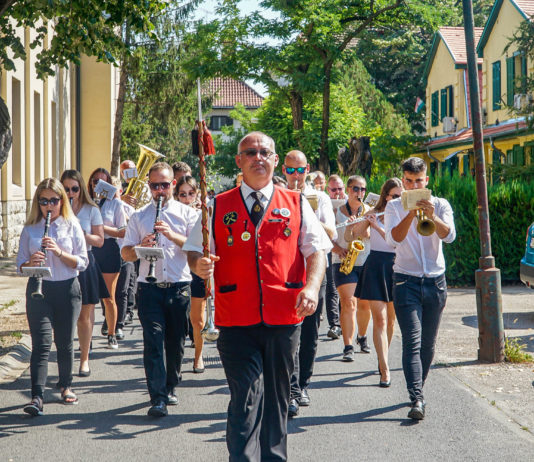 Fúvószenétől volt hangos a város