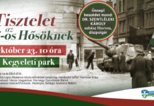 Október 23-án a Gólya emlékműnél tartják a megemlékezést