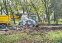 Elkezdődött a Keszi sétány kiépítése