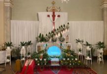 Szentsír régen és most a Szent Mihály-templomban