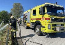 Dunakeszi tűzhöz riasztották a tűzoltókat