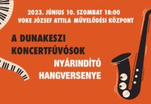 A Dunakeszi Koncertfúvósok nyárindító hangversenyt tartanak