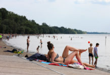 Így látjuk mi a híres dunakeszi szabadstrandot