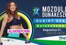 Rubint Réka mozgatja meg Dunakeszit