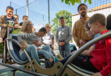 Óriási öröm a szivárványosztály tanulóinak