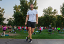 Közel 40 fokban tornázták végig az órát Szentgyörgyi Rómeóval