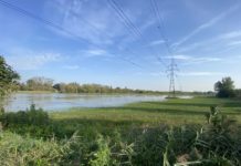 Nézze meg, hogyan tört át a víz Dunakeszinél a gáton