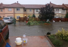 Komoly gondot okoz az utcára kivezetett csapadékvíz