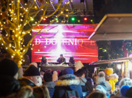 Szilveszteri buli a Katonadombon