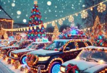 Fényautós felvonulással ünnepel Dunakeszi