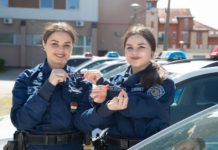 Különleges ikerpár dolgozik a Dunakeszi Rendőrkapitányságon
