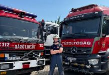 Születésnapján a tűzoltók ébresztették a dunakeszi fiatalt