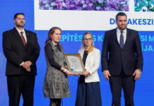 Ismét díjazták a virágos Dunakeszit