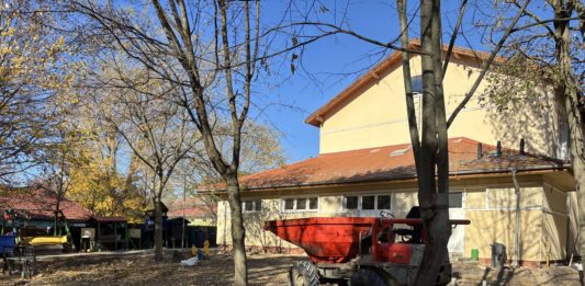 Megújul a Kerekerdő ovi udvara