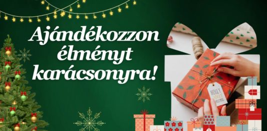 Ajándékozzon dunakeszi élményt idén karácsonykor!