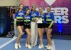 Két aranyéremmel tértek haza a VSD cheerleader lányai a November Cheer Cupról