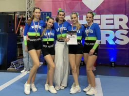 Két aranyéremmel tértek haza a VSD cheerleader lányai a November Cheer Cupról