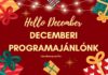 Decemberi programajánlónk