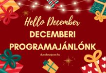 Decemberi programajánlónk