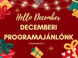 Decemberi programajánlónk