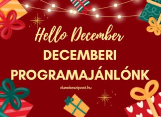 Decemberi programajánlónk
