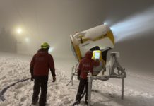 Elindultak a vadonatúj hóágyúk, készülnek a sípályák a Mátraszentistváni Síparkban