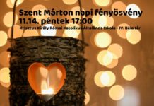 Szent Márton-napi fényösvény