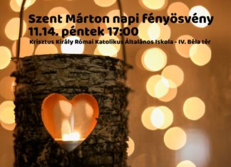 Szent Márton-napi fényösvény