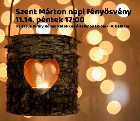 Szent Márton-napi fényösvény