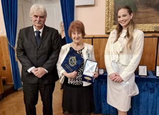 Dr. Domoszlai Erzsébet, a legendás zongoratanárnő Pest vármegye díszpolgára lett