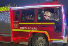 VÁLTOZÁS – Új időpontban érkezik a tűzoltóautós Mikulás