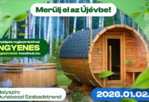 Ilyen még nem volt! – Újévi szaunaszeánsz jeges dunai csobbanással