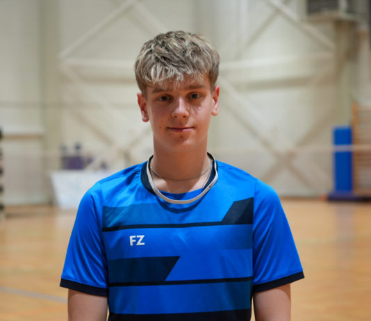 “A célok és a szív visz előre” – Interjú Ágai Zénóval, a VSD tollaslabdázójával