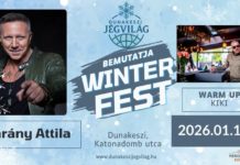 Minden hétvégén WinterFest a Dunakeszi Jégvilágban