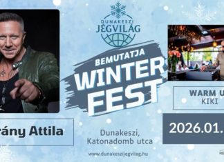 Minden hétvégén WinterFest a Dunakeszi Jégvilágban